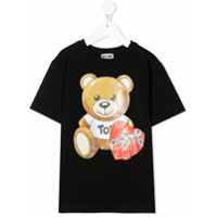 Moschino Kids Toy Bear T-shirt - Preto
