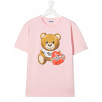 Moschino Kids Toy Bear T-shirt - Rosa