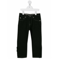 Nº21 Kids Calça jeans reta - Preto