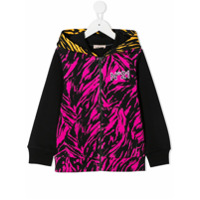 Nº21 Kids zebra print hoodie - Rosa