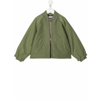 Owa Yurika Jaqueta bomber com zíper - Verde