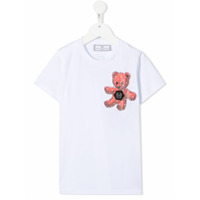 Philipp Plein Camiseta Teddy Bear - Branco