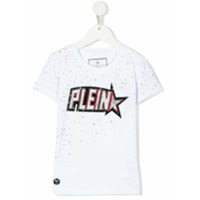 Philipp Plein Junior Camiseta Plein Star - Branco