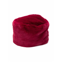 Piccola Ludo faux-fur hat - Vermelho