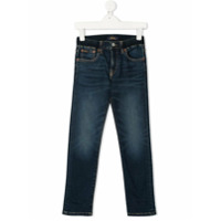 Ralph Lauren Kids Calça jeans slim - Azul
