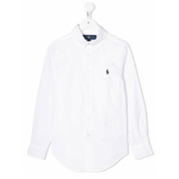 Ralph Lauren Kids Camisa com bordado - Branco