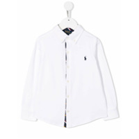 Ralph Lauren Kids Camisa com logo - Branco