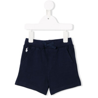 Ralph Lauren Kids Shorts com logo - Azul
