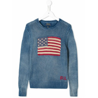 Ralph Lauren Kids Suéter USA - Azul
