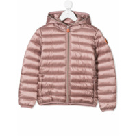 Save The Duck Kids padded zip coat - Rosa