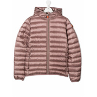 Save The Duck Kids padded zip coat - Rosa