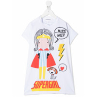 Scrambled_Ego Camiseta Supergirl - Branco