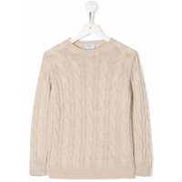 Siola cable knit jumper - Neutro