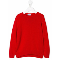 Siola Suéter decote arredondado - Vermelho