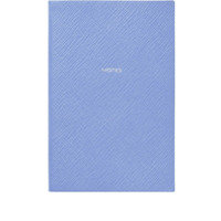 Smythson Caderno Chelsea - Azul