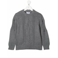 Stone Island Junior Suéter de tricô - Cinza