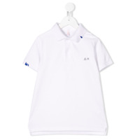 Sun 68 Camisa polo com logo bordado - Branco
