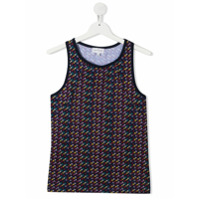 The Marc Jacobs Kids Regata com logo - Azul