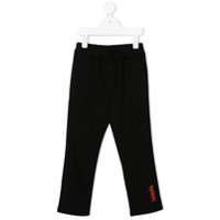 Touriste Calça com estampa de logo - Preto