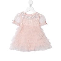 Tutu Du Monde Vestido Bijou com tule - Rosa