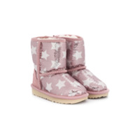 UGG Kids Bota com pelos Classic II - Rosa