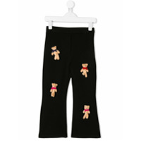 Vivetta Kids teddy charm trousers - Preto