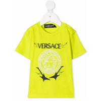 Young Versace Camiseta Medusa - Amarelo