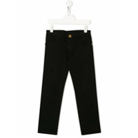 Young Versace Medusa trousers - Preto