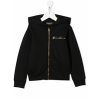 Young Versace Moletom GV com capuz - Preto