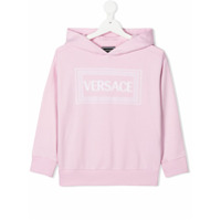 Young Versace Vintage logo hoodie - Rosa