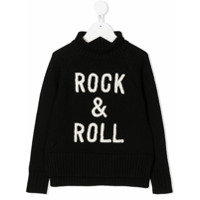 Zadig & Voltaire Kids Suéter Rock&Roll - Preto