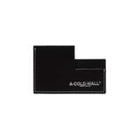 A-COLD-WALL* Black Logo Leather Cardholder - Preto
