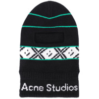 Acne Studios Balaclava de tricô - Preto