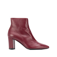 AGL Ankle boot de couro - Vermelho