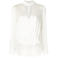 A.L.C. Blusa Raquel com vazado - Branco