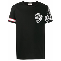 Alexander McQueen Camiseta Skull - Preto