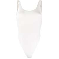 Alice+Olivia Body decote em U - Branco