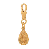 Alighieri amulet teardrop pendant - Dourado