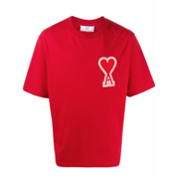 AMI Camiseta Ami De Coeur - Vermelho