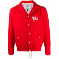 AMI logo bomber jacket - Vermelho