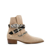 AMIRI Ankle boot com fivela - Neutro