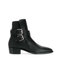 AMIRI Bota com fivela dupla - Preto