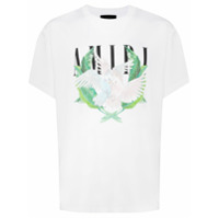 AMIRI Lovebirds logo-print T-shirt - Branco