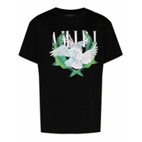 AMIRI Lovebirds logo-print T-shirt - Preto