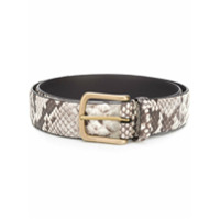 Anderson's Cinto com animal print - Marrom