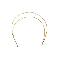 Ann Demeulemeester Tiara redonda - Dourado