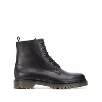 A.P.C. Ankle boot com cadarço - Preto