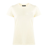 A.P.C. Camiseta com logo bordado - Amarelo
