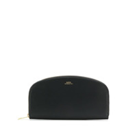 A.P.C. Carteira de couro - Preto