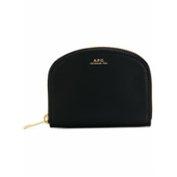 A.P.C. Carteira de couro - Preto